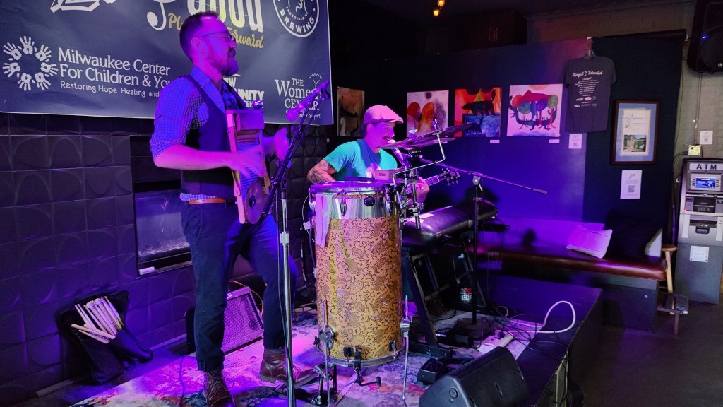 Tonic Tavern - Band setup when in the front area